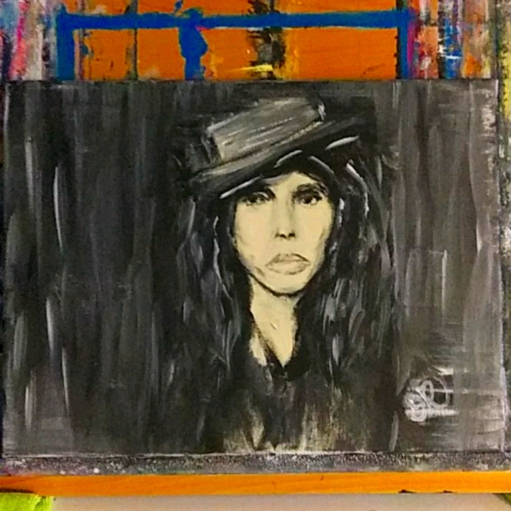 Painting Original Steve Tyler
